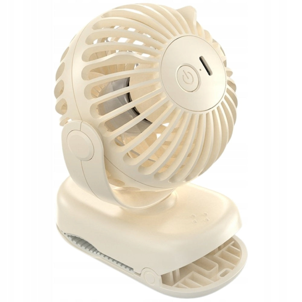 Mini Desk Windmill AWEI F45 with Clip 1200mAh white Brand no brand