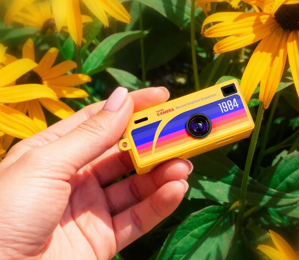 Mini Digital Camera G6 THUMB CAMERA RETRO HD Keychain Transparent Brand no brand