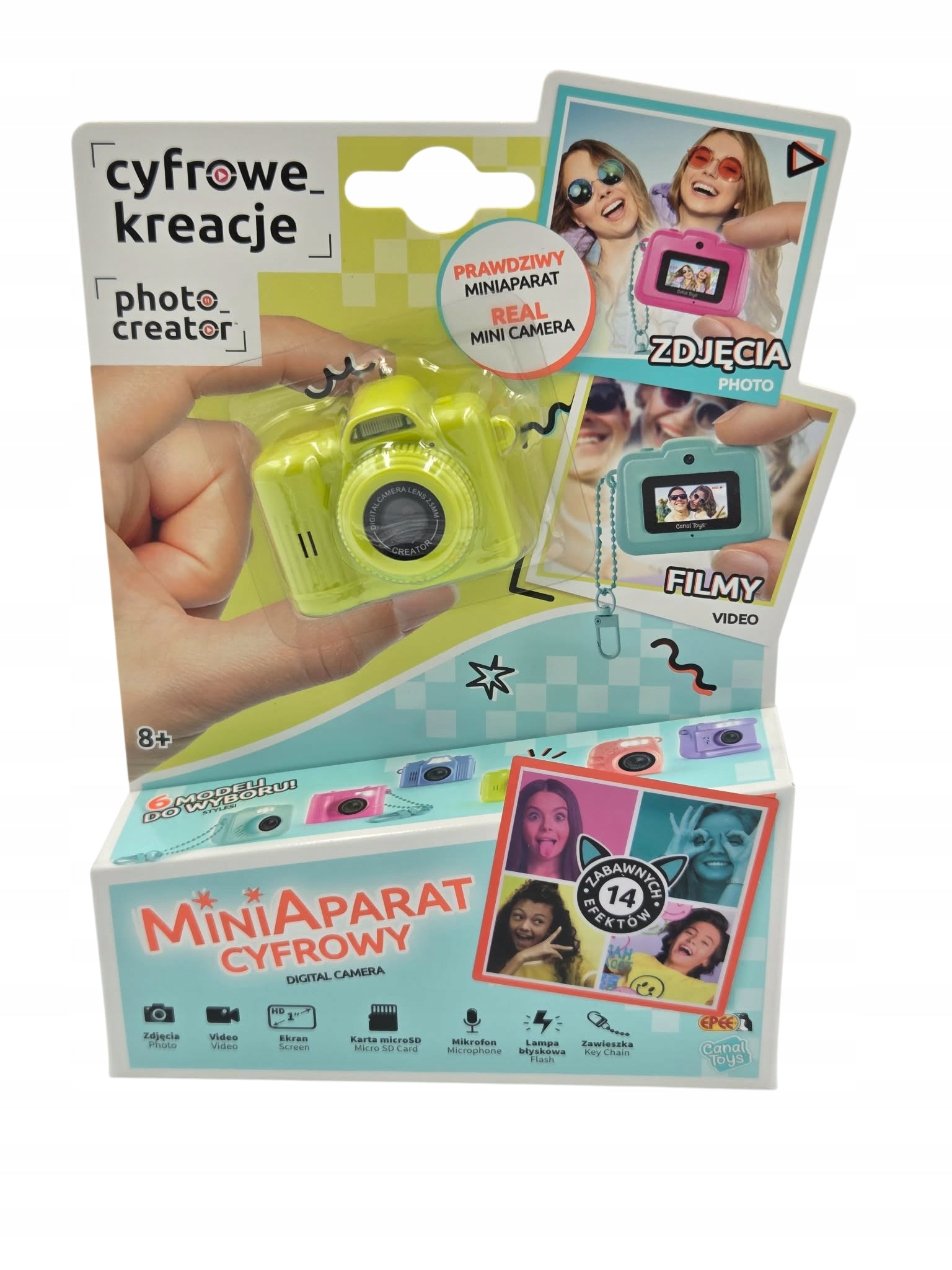 Mini Digital Camera PRO yellow Epee Digital creations
