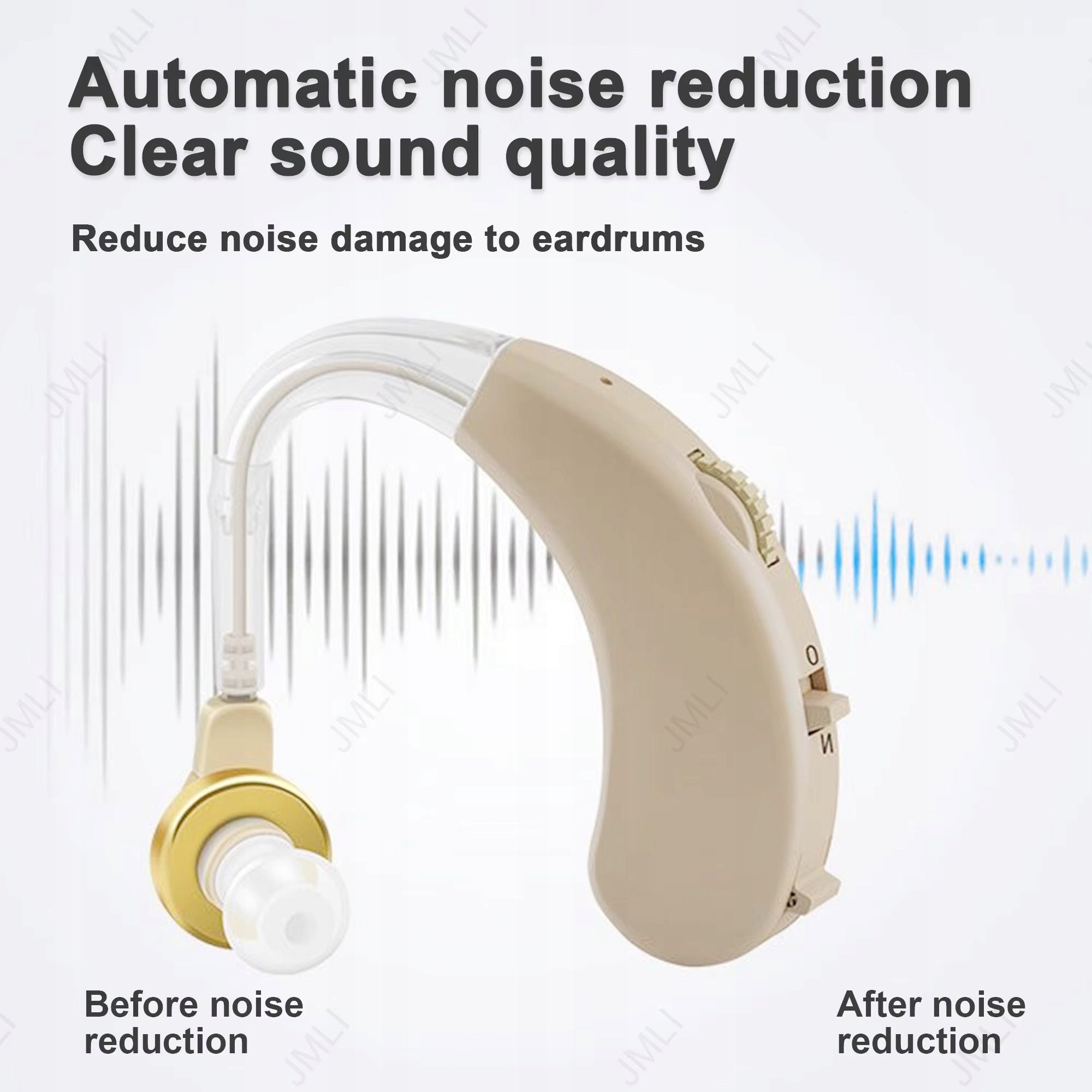 Mini Digital Hearing Aid BTE Adjustable EASY OPERATION HEARING AMPLIFIER Manufacturer code AA1-ZZXX218