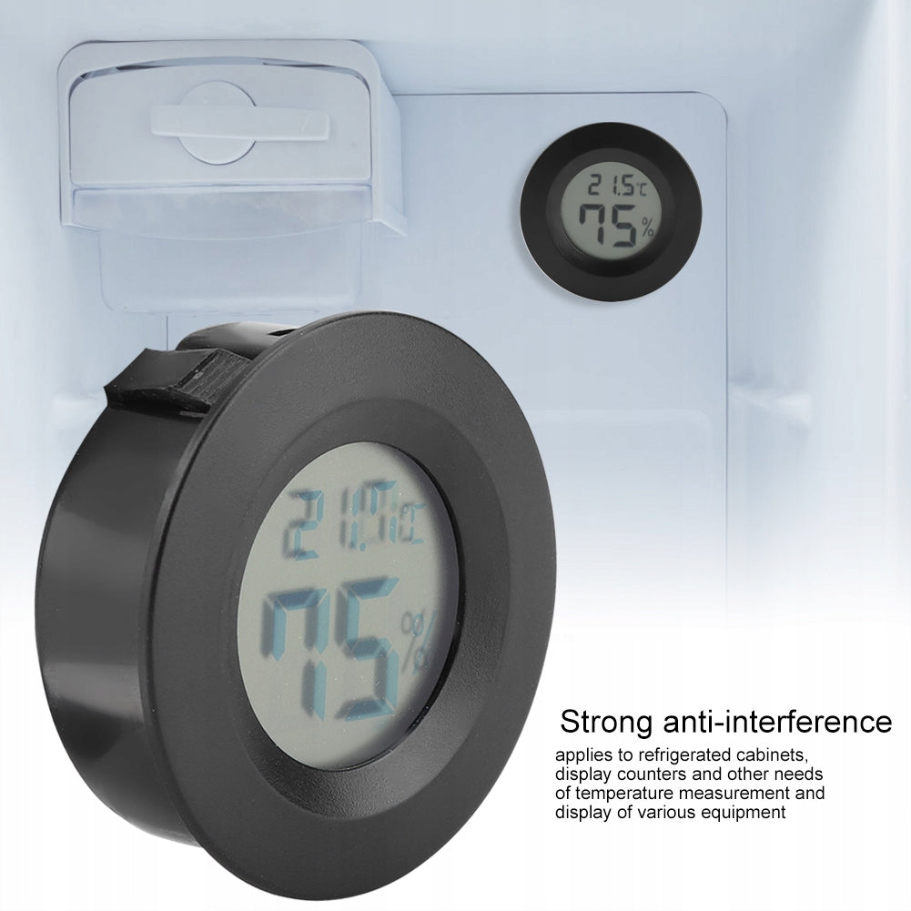 Mini Digital LCD Thermometer Circles Shape Temperature For Reptile YE Brand no brand