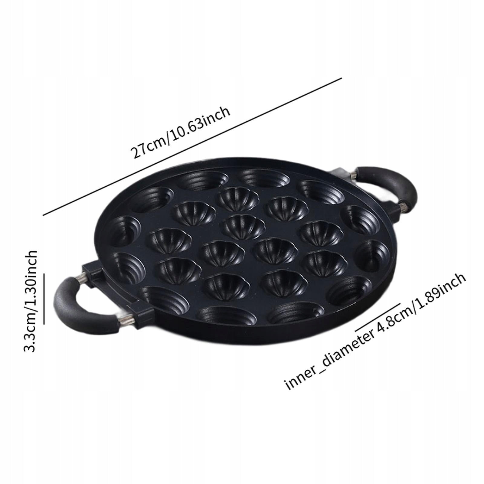Mini Donuts Maker Pan Donut Oven Pan Anti Scald Nonstick 24 Holes Packaging status original
