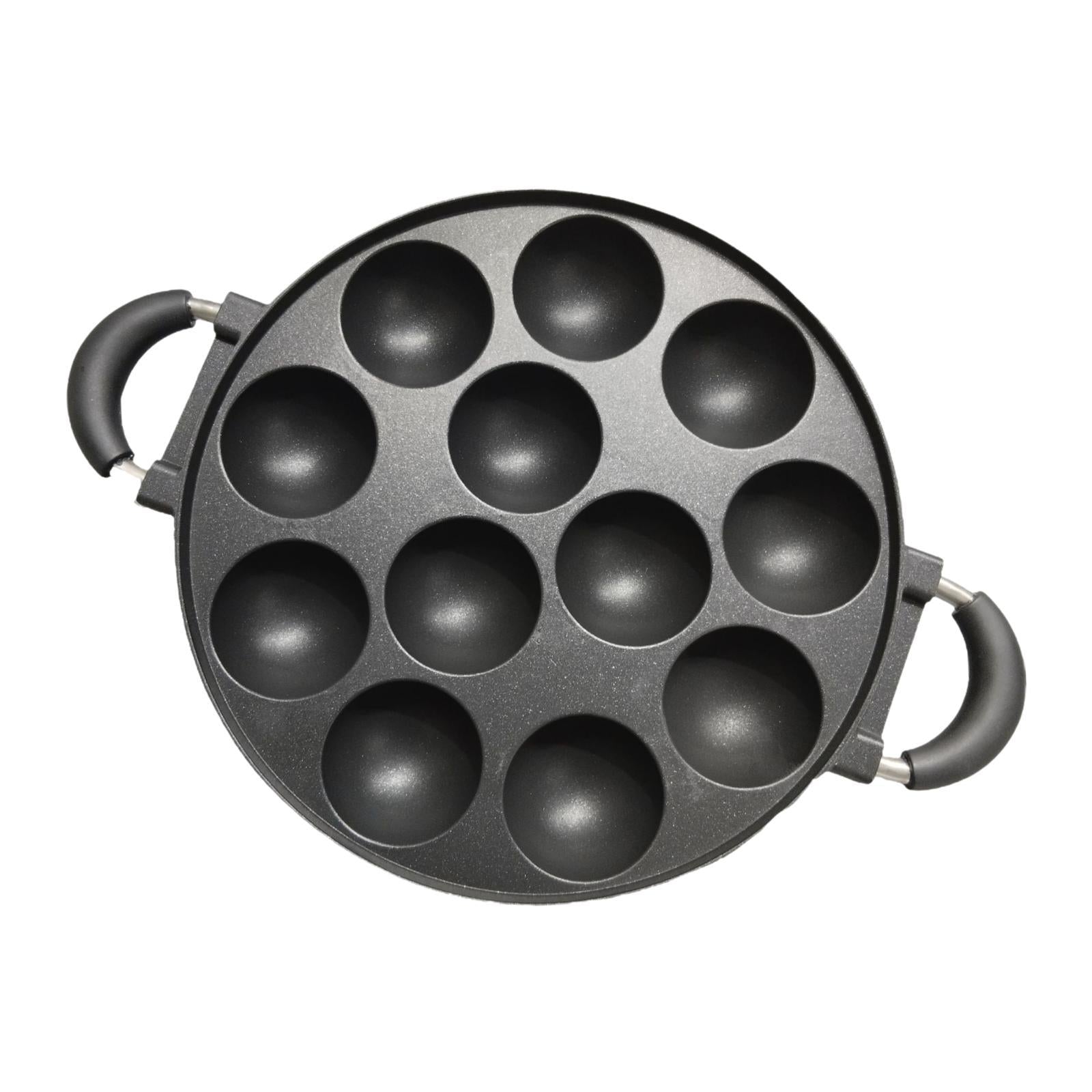 Mini Donuts Maker Pan Nonstick Fits Stovetop Donut Baking Pan for 12 Hole Packaging status original