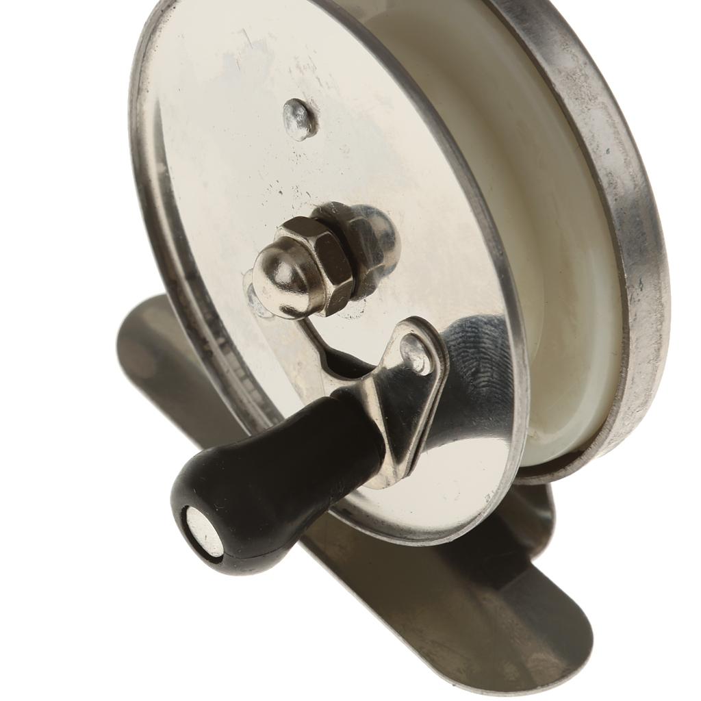 Mini Durable Aluminum Alloy Saltwater Sea Ice Fishing Reel sich drehende Manufacturer code Hellery-54004871