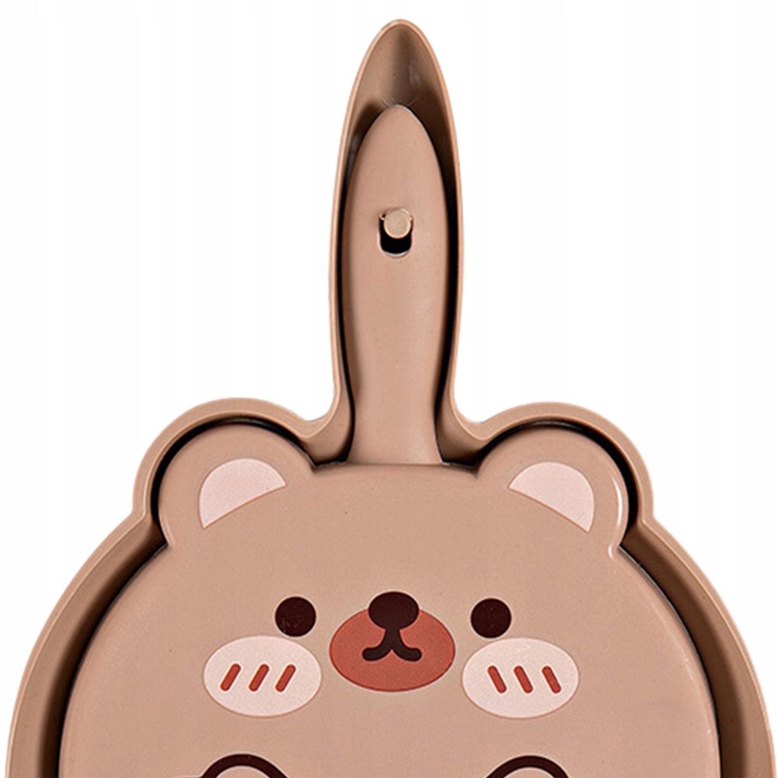 Mini Dustpan And Brush Set with Compact Cleaning Brush Small brown bear Packaging status original