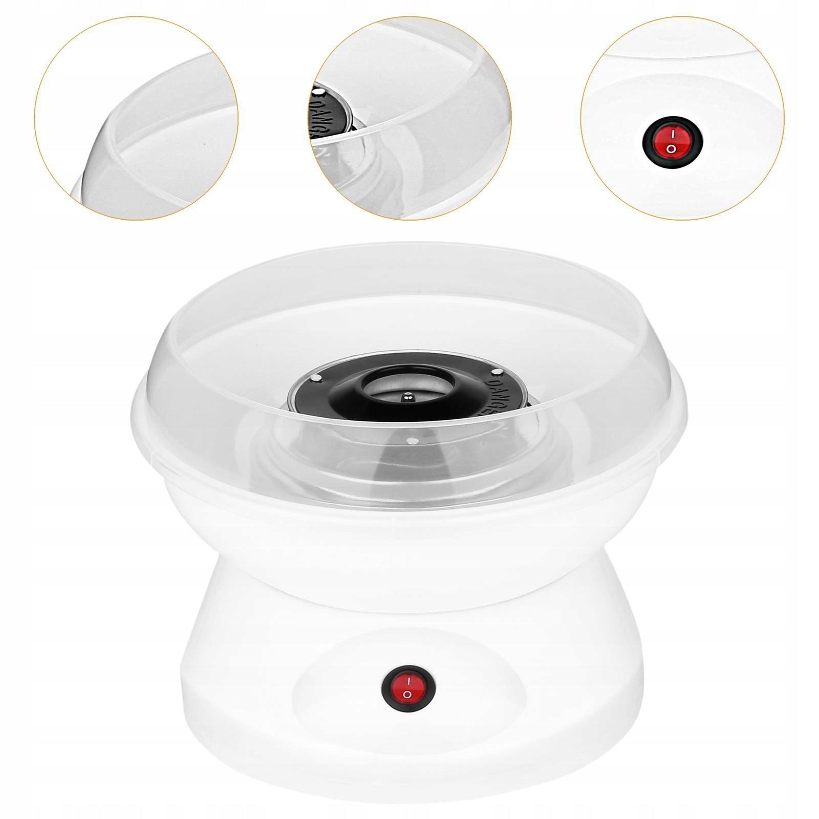 Mini Electric Candy Maker DIY Children Snack Maker Portable Sugar White Brand no brand