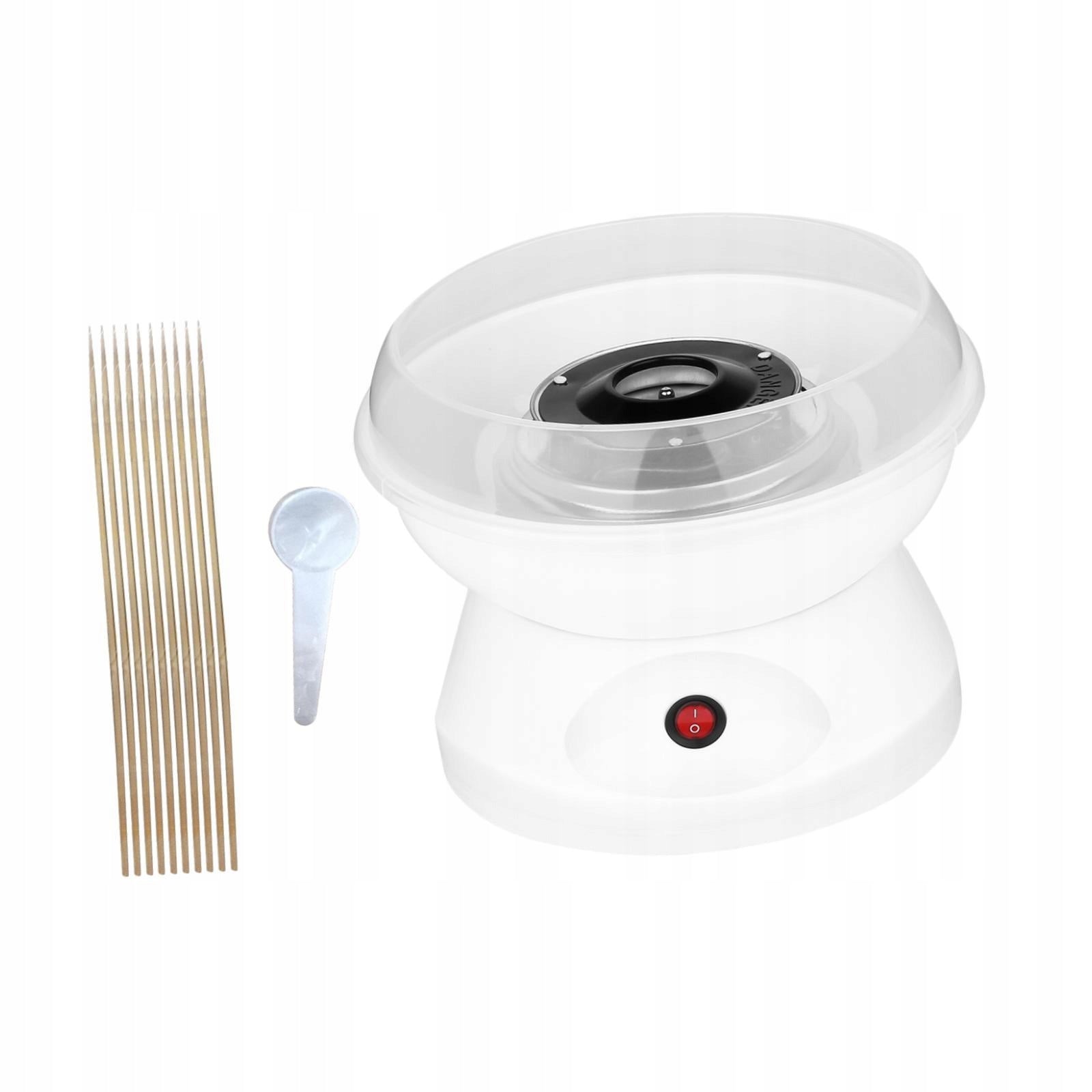 Mini Electric Candy Maker DIY Children Snack Maker Portable Sugar White