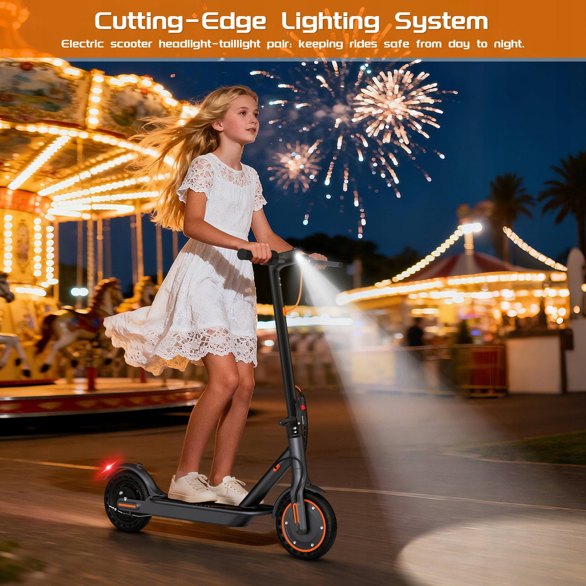 Mini Electric Scooter for Teenagers,350W 19 km Range,APP Foldable Weight 10 kg