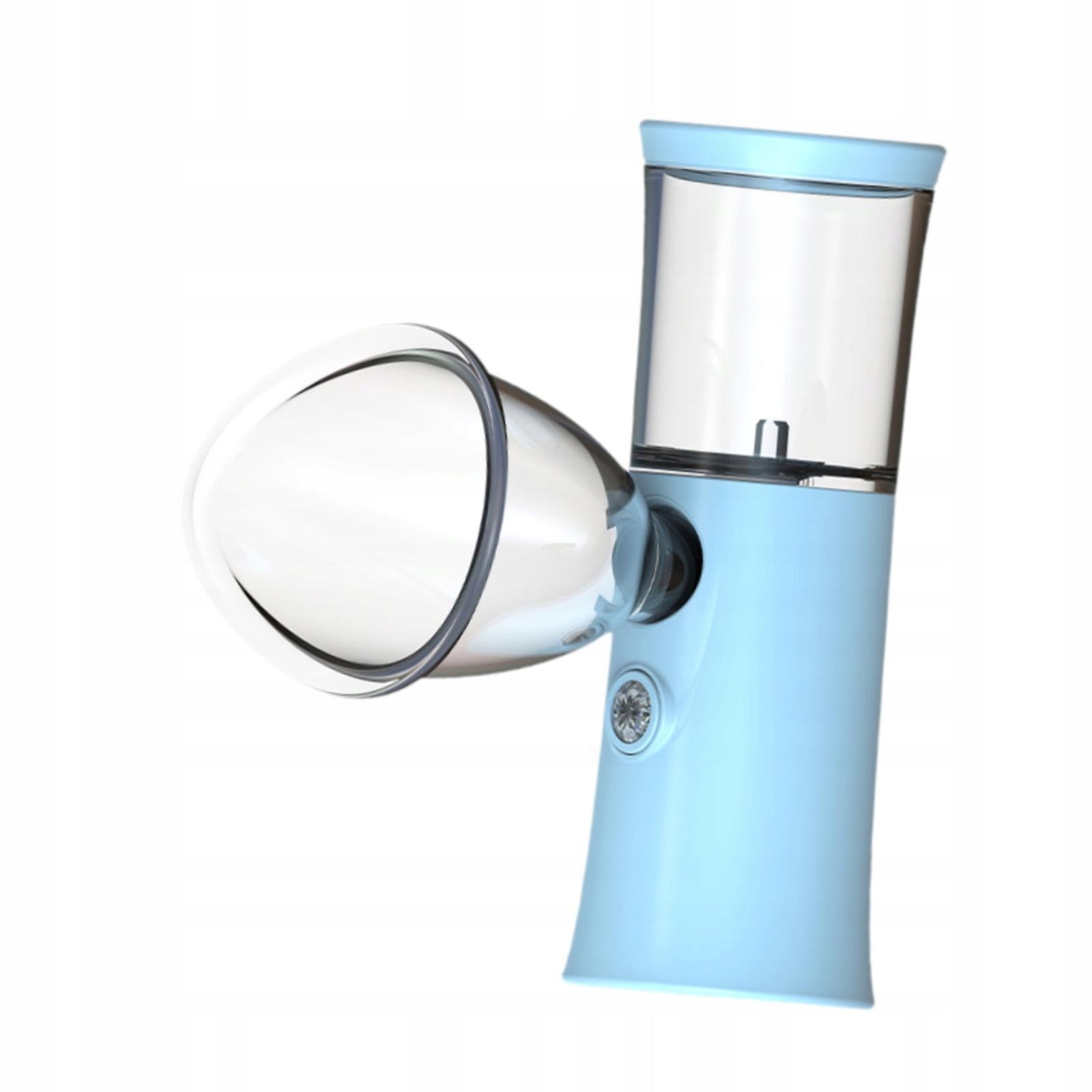Mini Face Humidifier against Dry Eyes Professional Cooling Mist Nano Blue Brand no brand