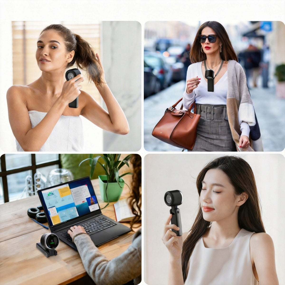 Mini Fan Portable Fan with USB Stand Functions tilt angle adjustment