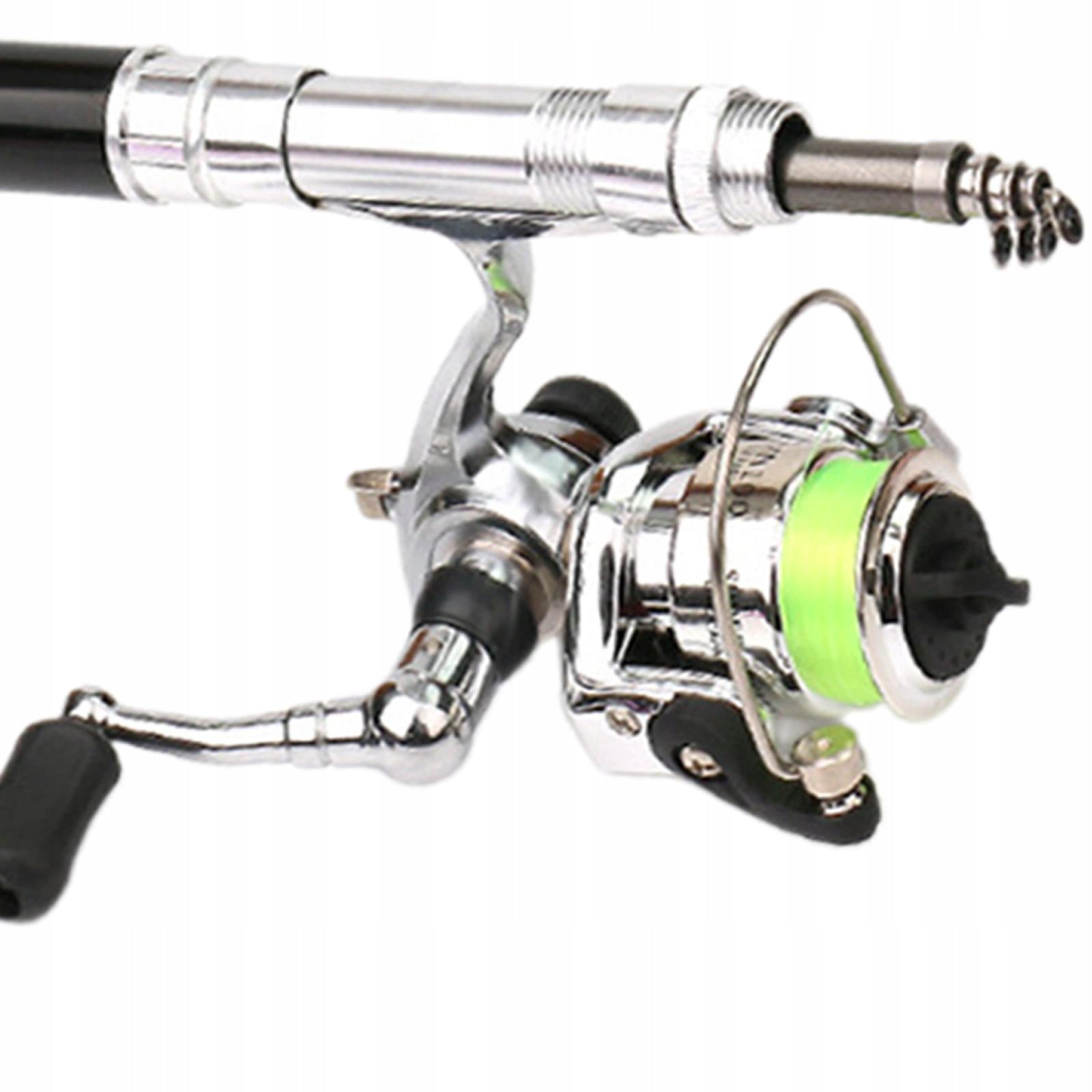 Mini Fishing Rod and Reel Mini Pen Fishing Pole Pocket Compact for Black EAN (GTIN) 0793375912626