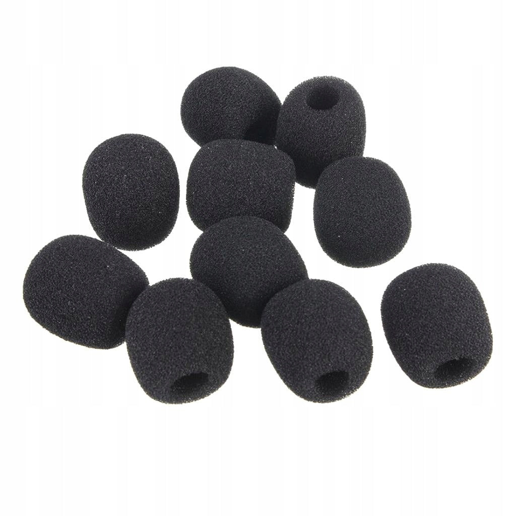 Mini Foam Covers Windscreen for Lapel Microphone Mic 8mm