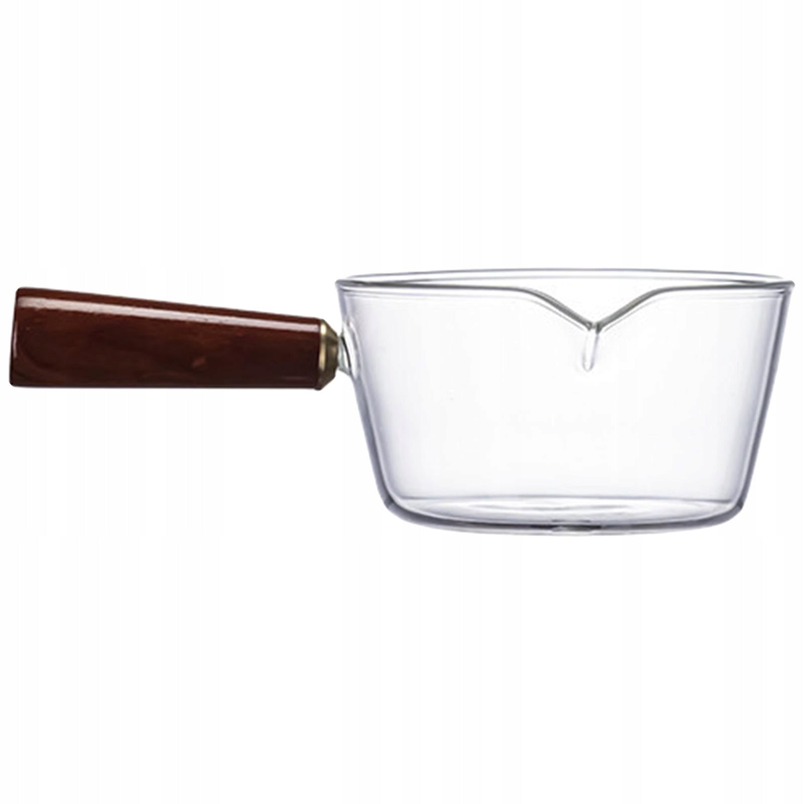 Mini Glass Cooking Pot Resisting Fruit Salad Bowl Soup Cool Resisting 400ml