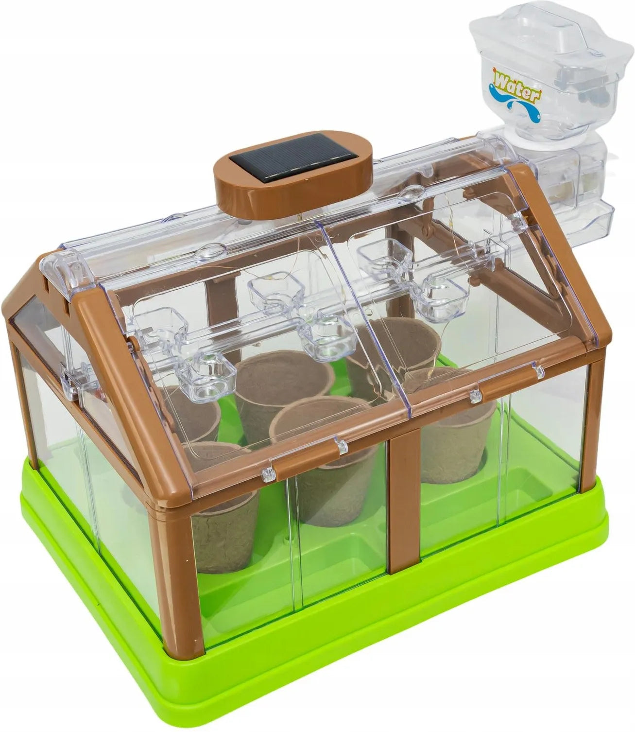 Mini Greenhouse DIY Plant Growing Kit Kids Educational Garden Flowers Material synthetic material