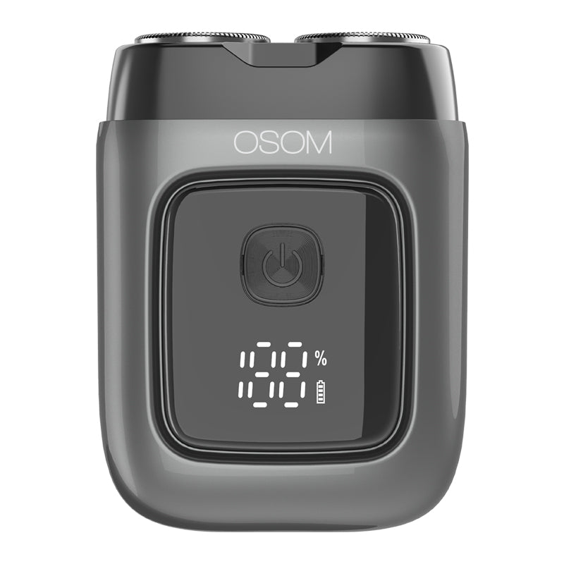Mini Hair Clipper and Beard Shaver OSOM LED Metal Body