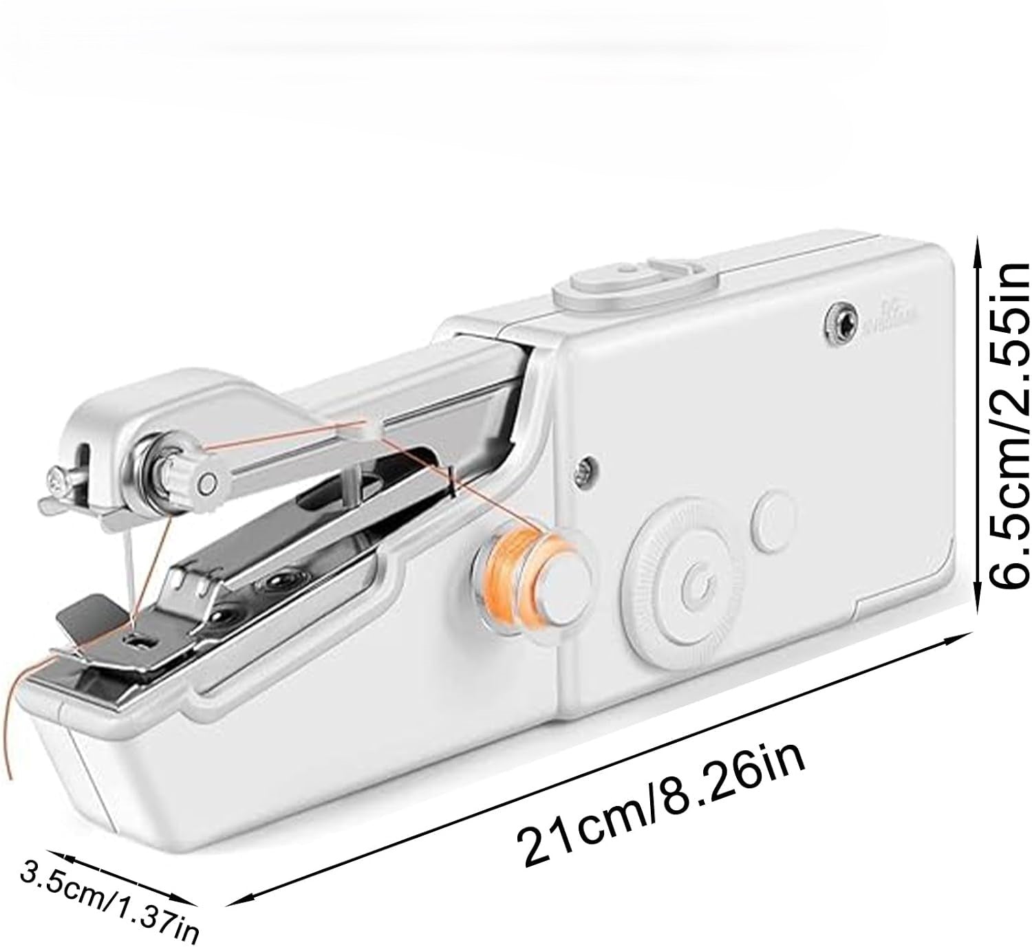 Mini Handheld Portable Electric Sewing Machine, Compact Packaging status original