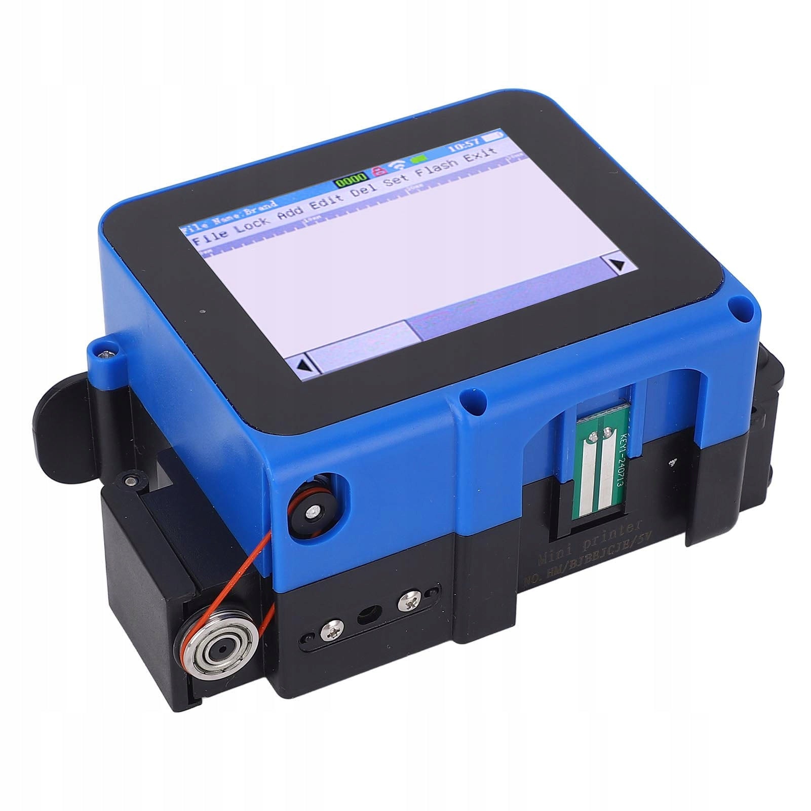 Mini Inkjet Printer Detachable Handle High Adhesion 12,7mm Height PA