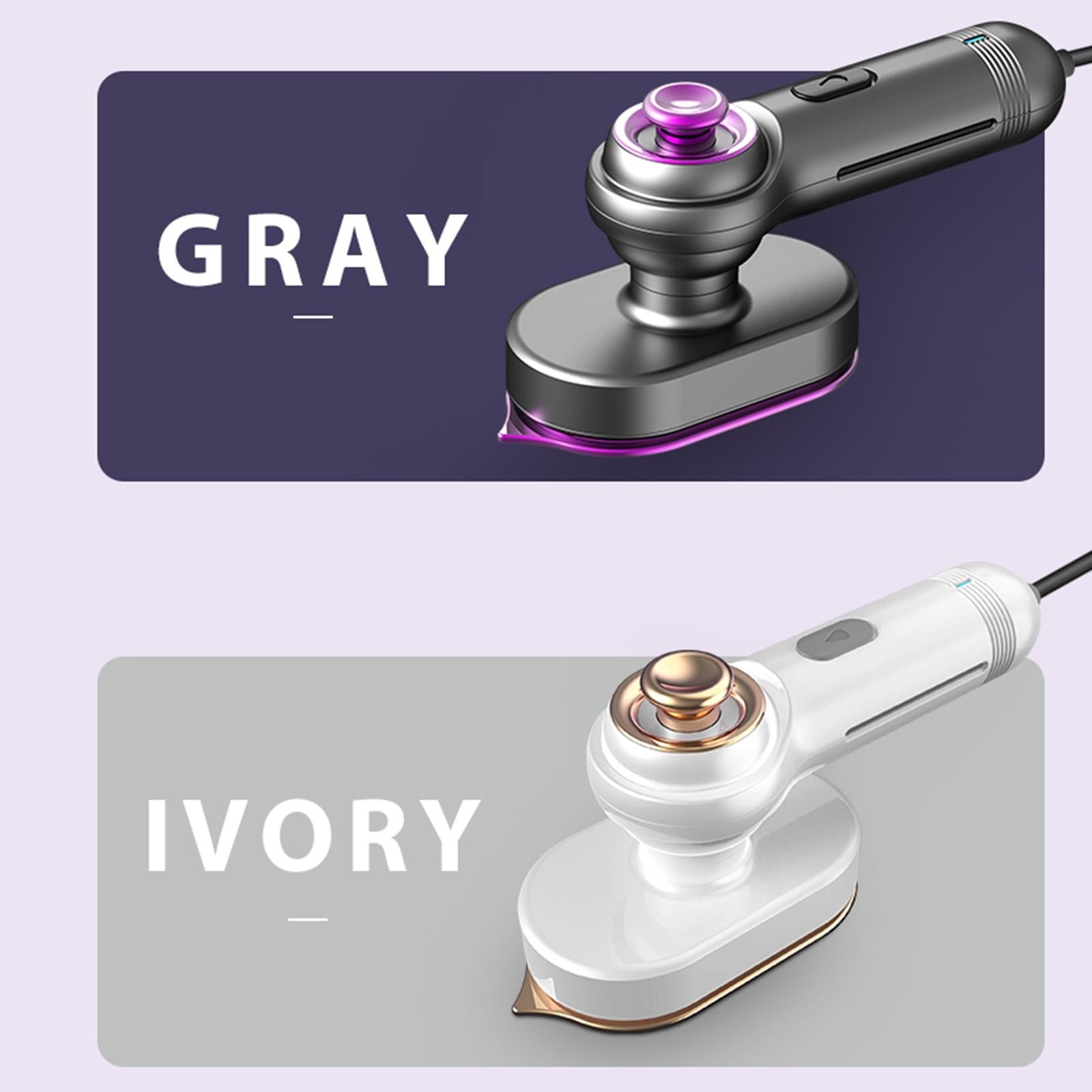 Mini Ironing Machine 220V Professional Micro Steam Iron for Travel gray Brand no brand