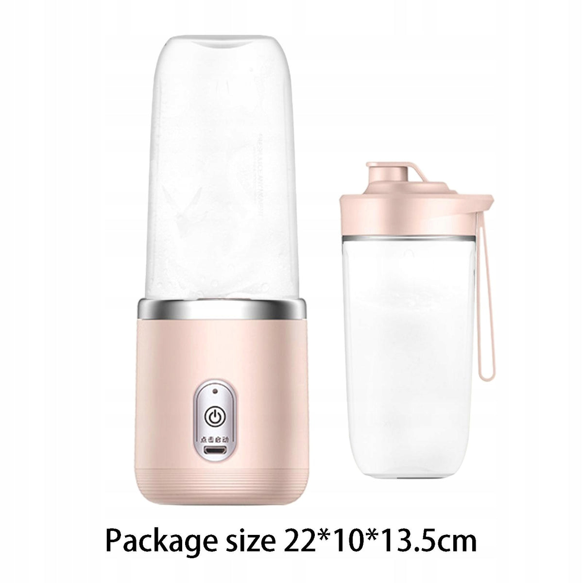 Mini Juicer Juicer Cup USB Fruit Mixer Smoothie Blender Fruit Juicing Pink Packaging status original