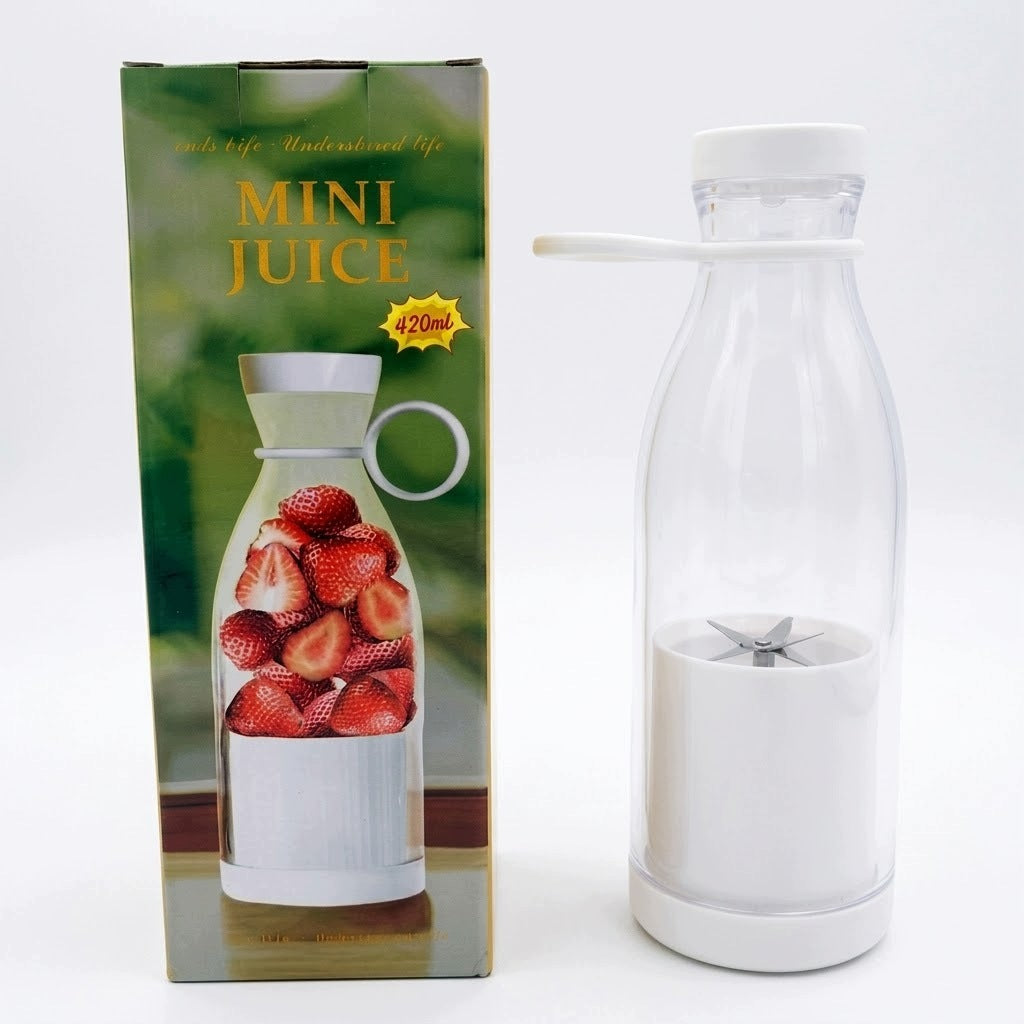 Mini Juicer – Portable Fruit Squeezer, Compact Travel Blender