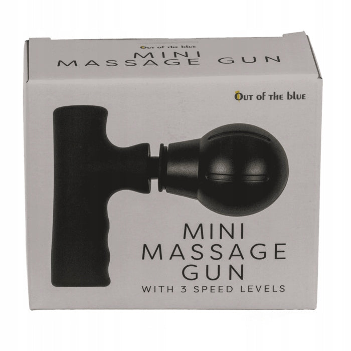 Mini Massage Gun Pocket Relaxation Massager USB 3 Modes Brand Out of The Blue