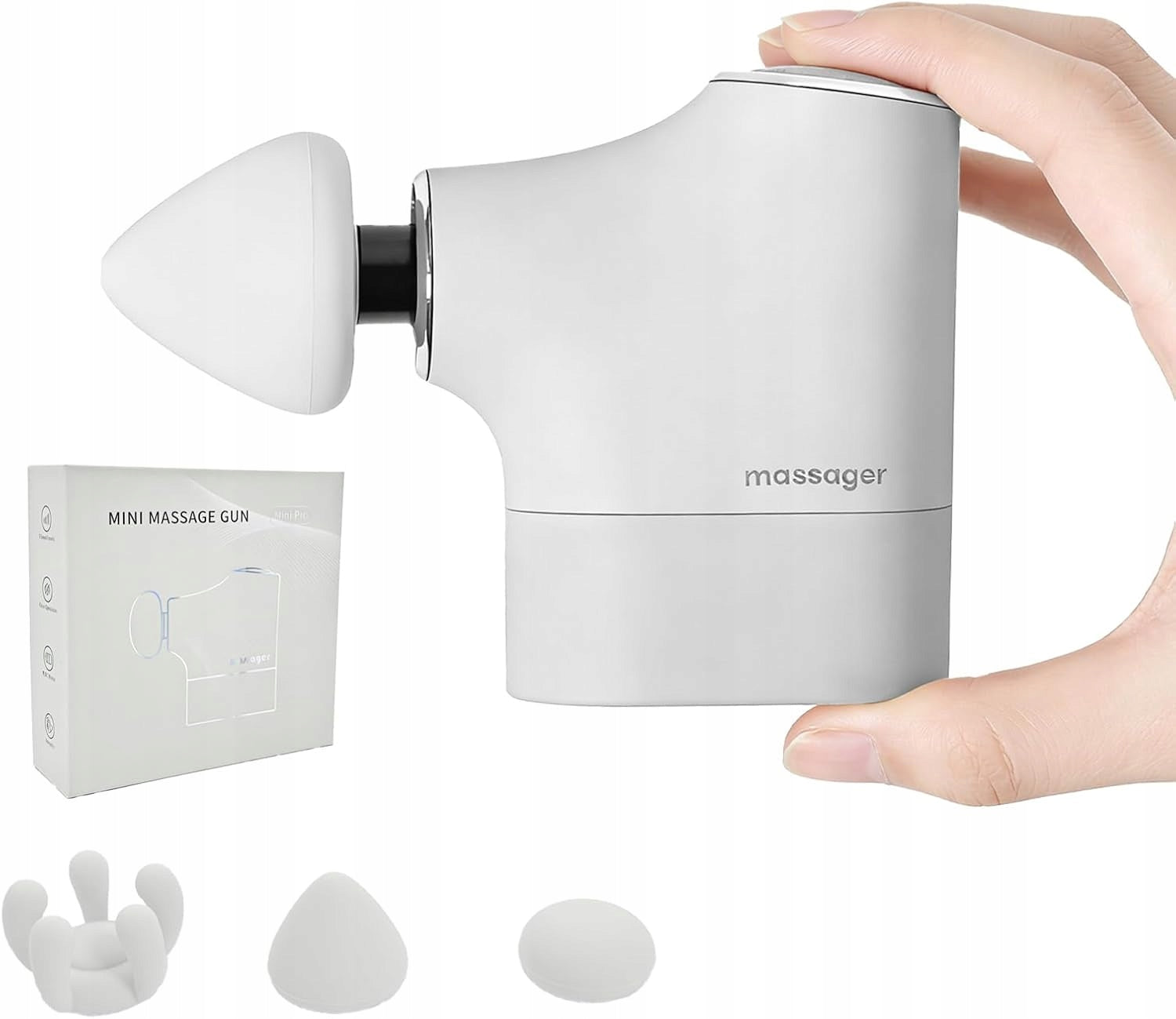 Mini Massage Gun, Portable Deep Tissue Muscle Massager