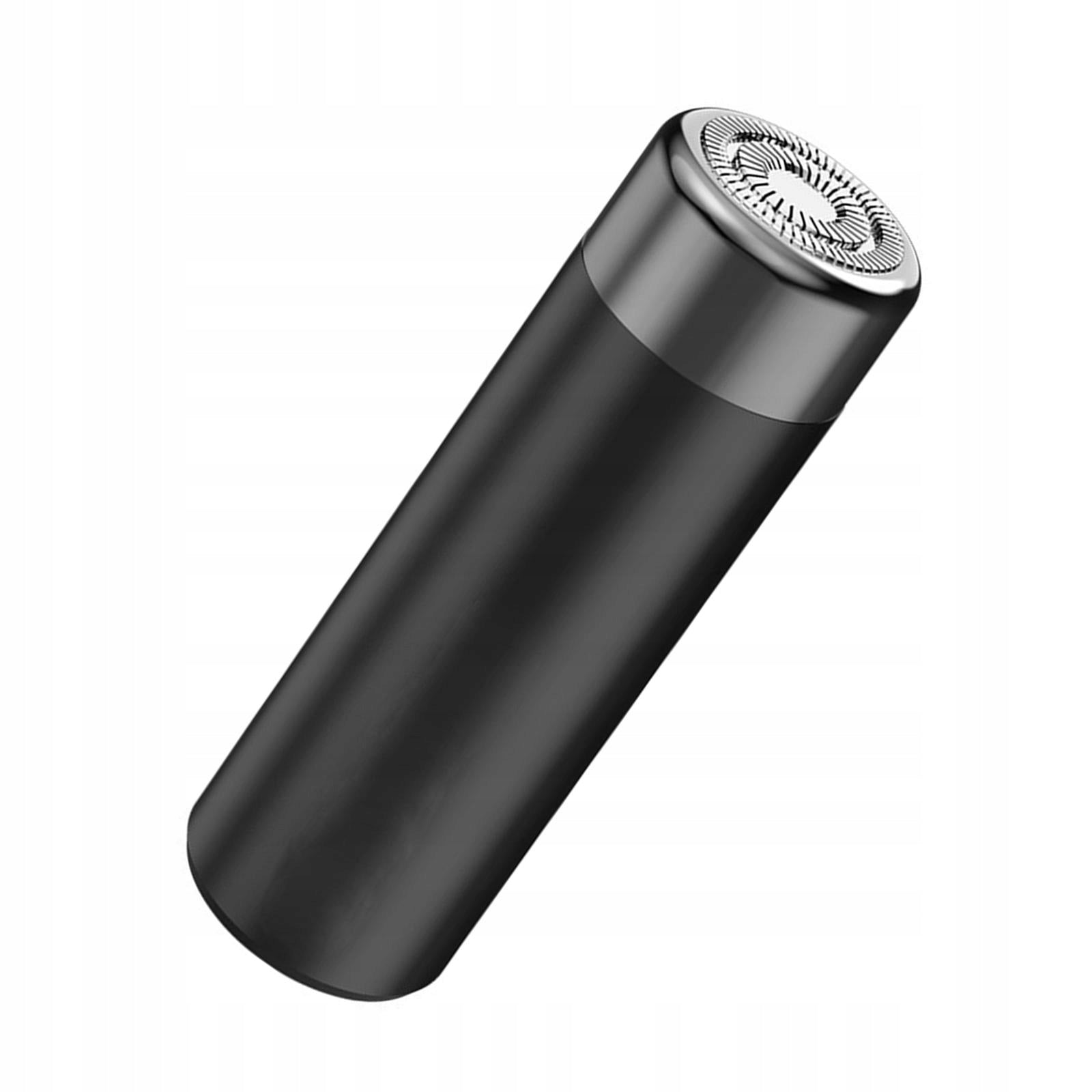 Mini Men s Electric Razor Portable Pocket Size Compact Trimming Wet Dry Use Model Rotary Shaver