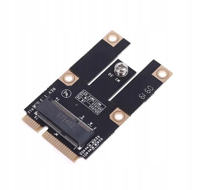 Mini PCI-E WIFI WLAN Bluetooth Converter Adapter