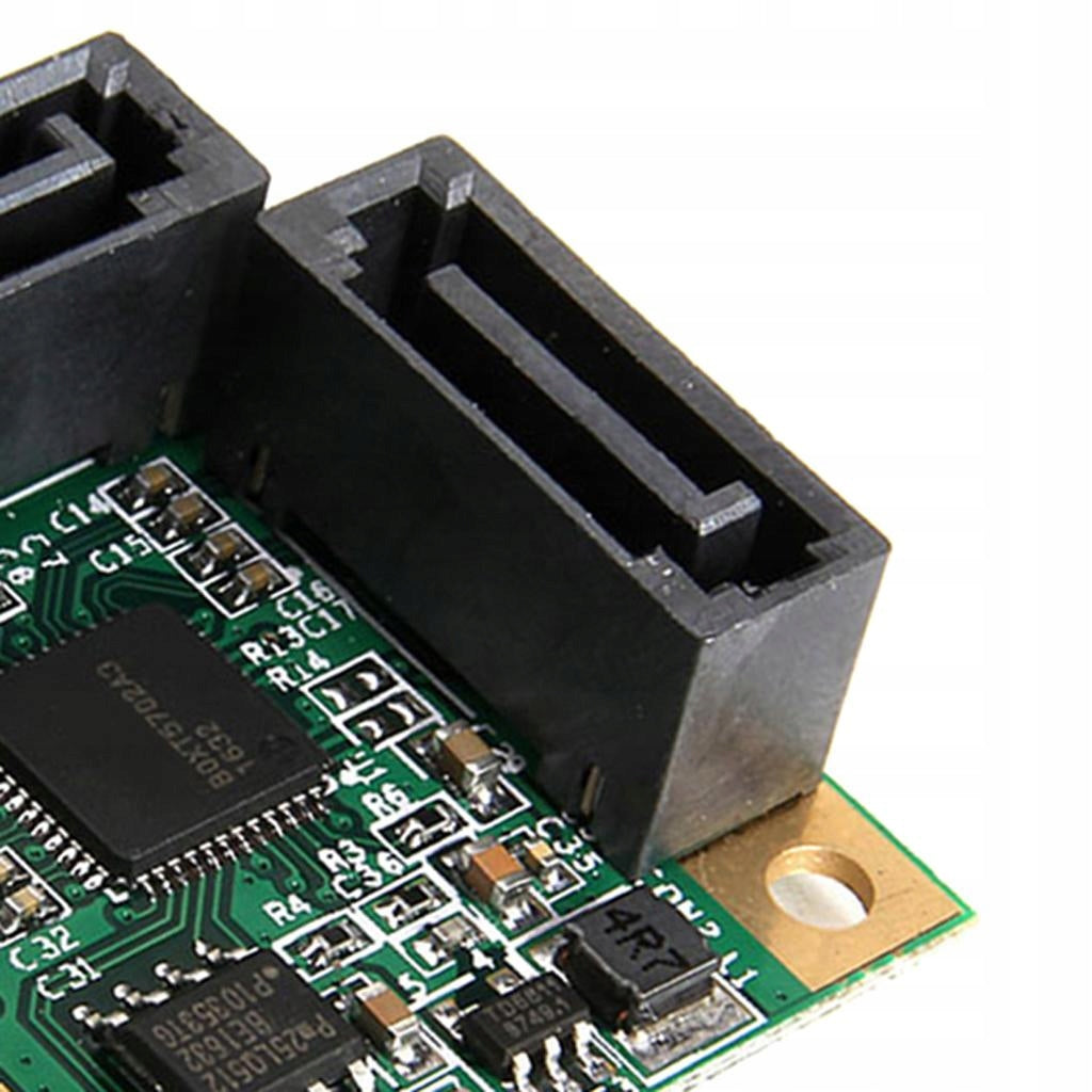 Mini PCI e to 2 Ports SATA 3.0 Expansion Card Adapter Speed 6Gb/s for Manufacturer code 06163021277