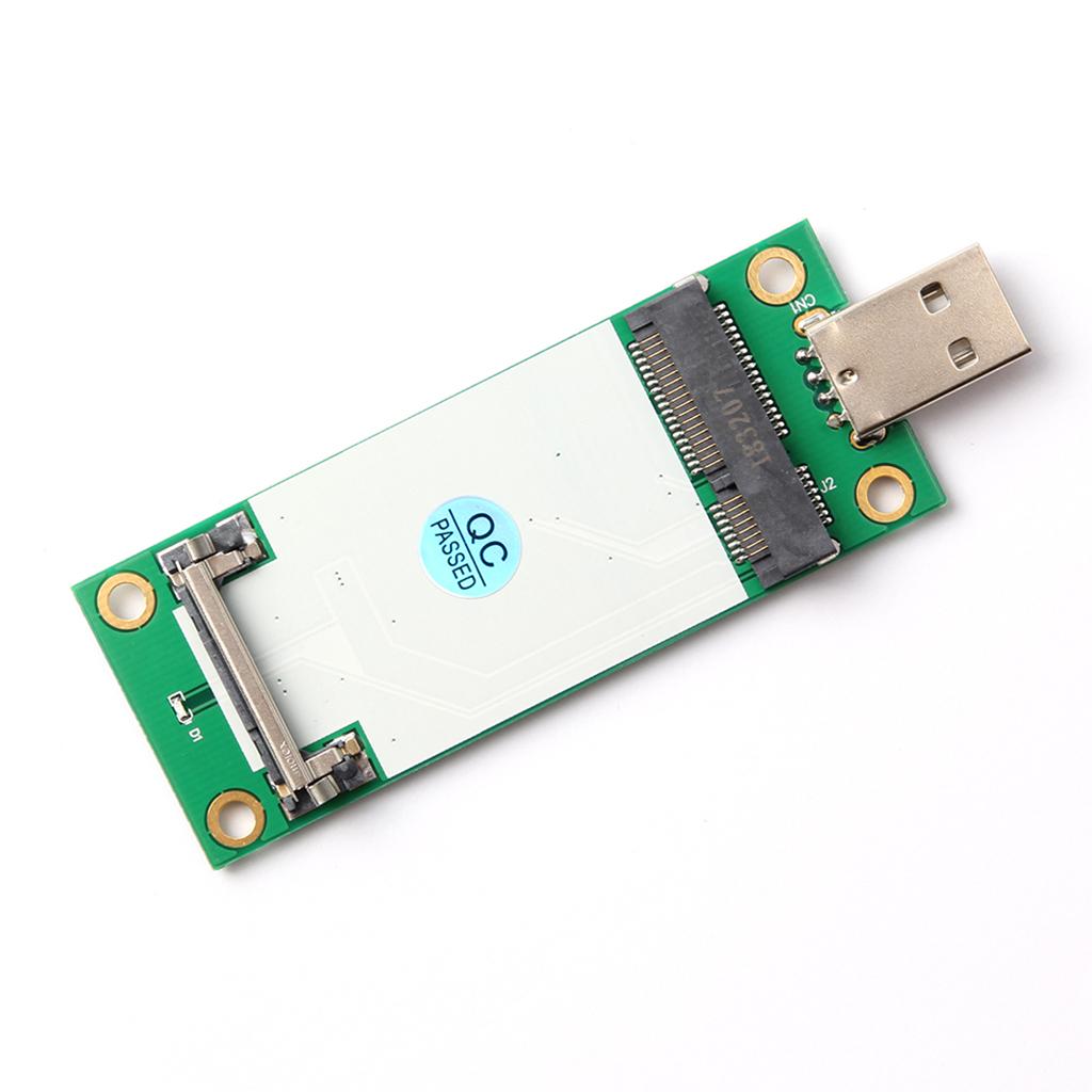 Mini PCIe WWAN to USB Connector Board with Slot for 3G/4G Module Packaging status original