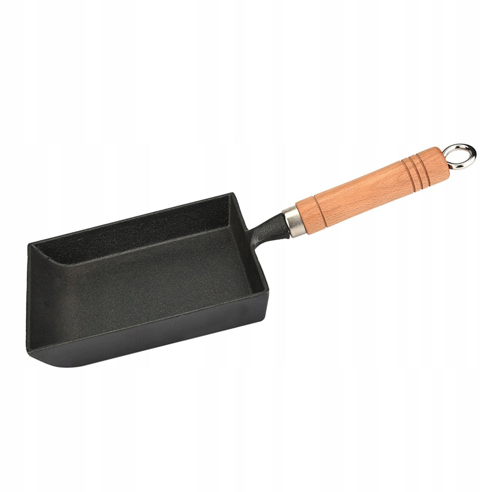 Mini Pan Iron Omelette Pot Tamagoyaki Wooden Handle U1 Brand no brand