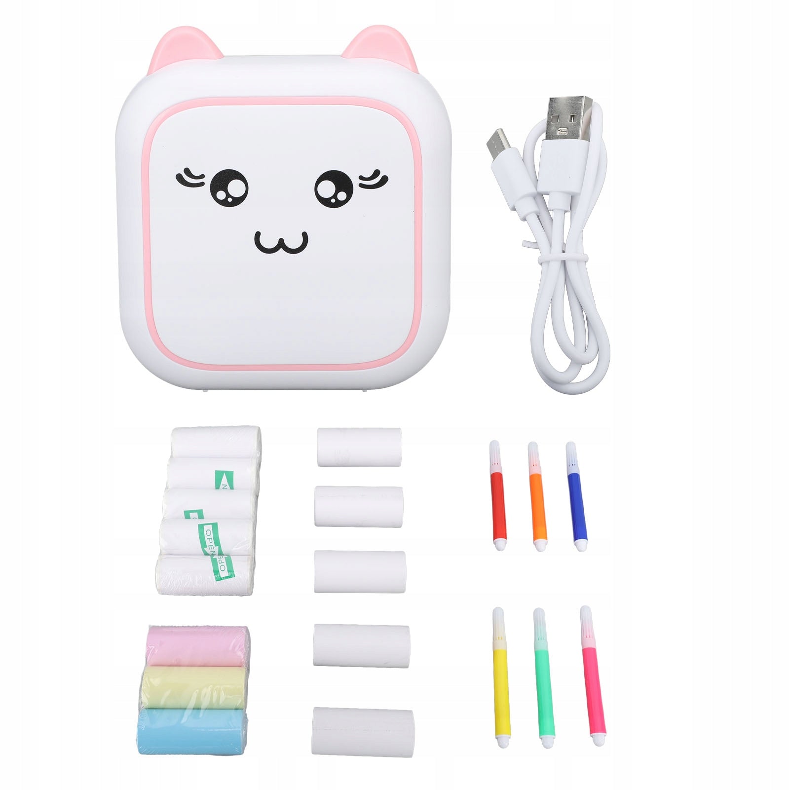 Mini Pocket Bluetooth Printer Portable Thermal Printer with V6 Printing technology other