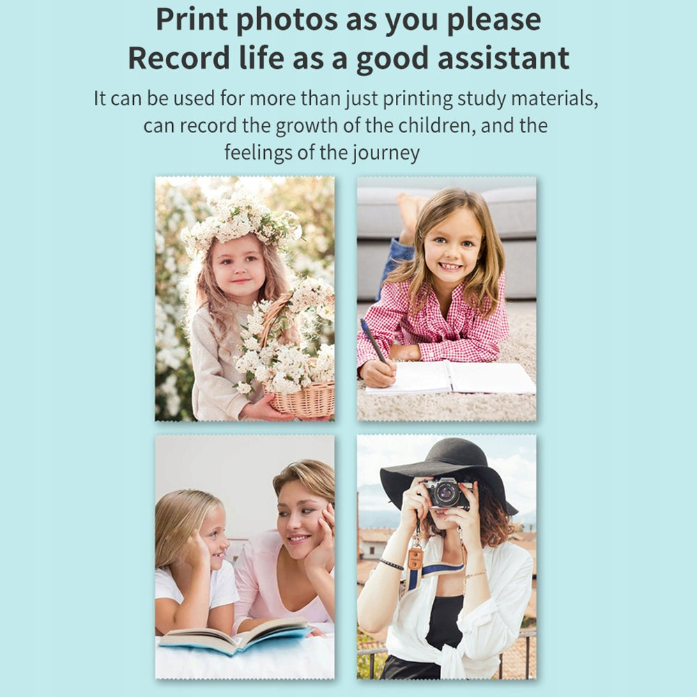 Mini Pocket Printer Portable 58mm ZH Thermal Printer Machine