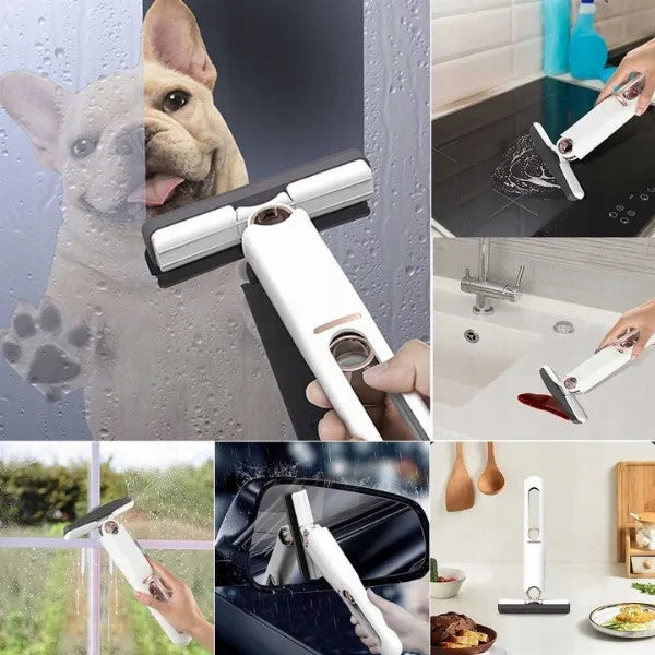 Mini Portable Mop with Sponge Super Absorbent Folding with Squeezer Manufacturer code MOP MINI PRZENOŚNY Z WKŁADEM