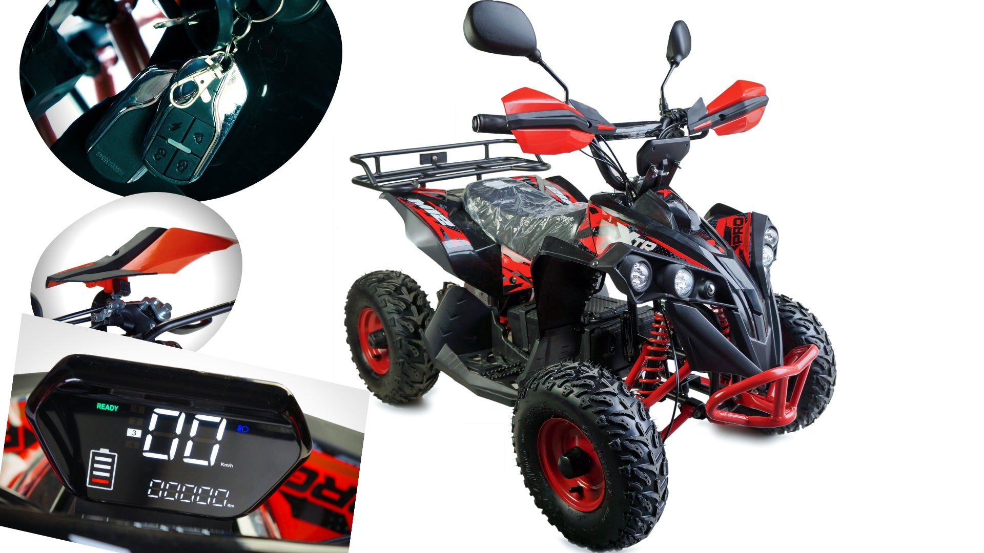 Mini Quad ATV 1200W 48V XTR EM12/6 PRO
