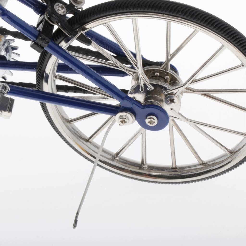 Mini Racing Bike Toy Mini Bicycle Model Toy Diecast Bike Model Dollhouse Packaging status original