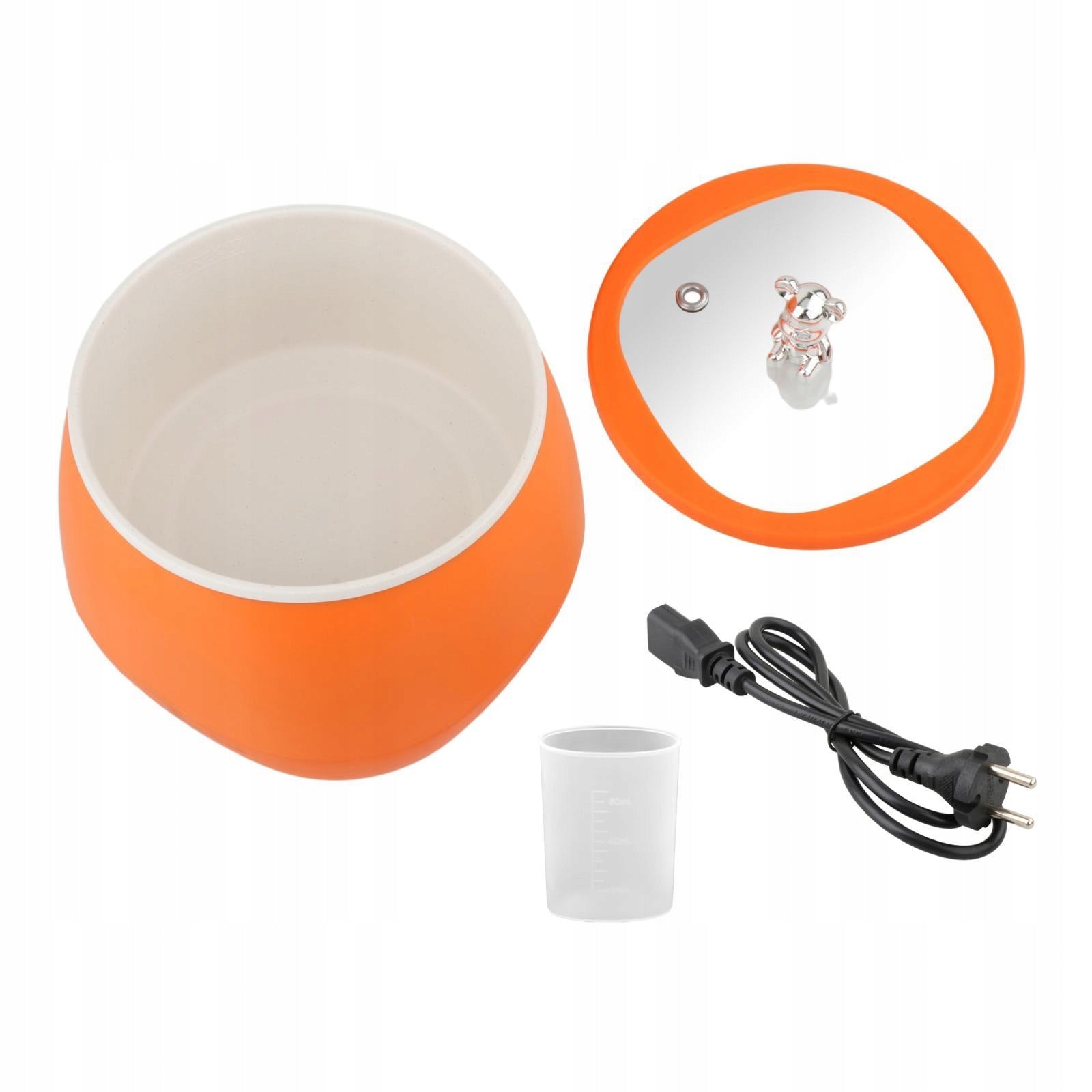 Mini Rice Cooker Portable 1.8L Non Stick Rice Cooker for Household Orange Brand no brand