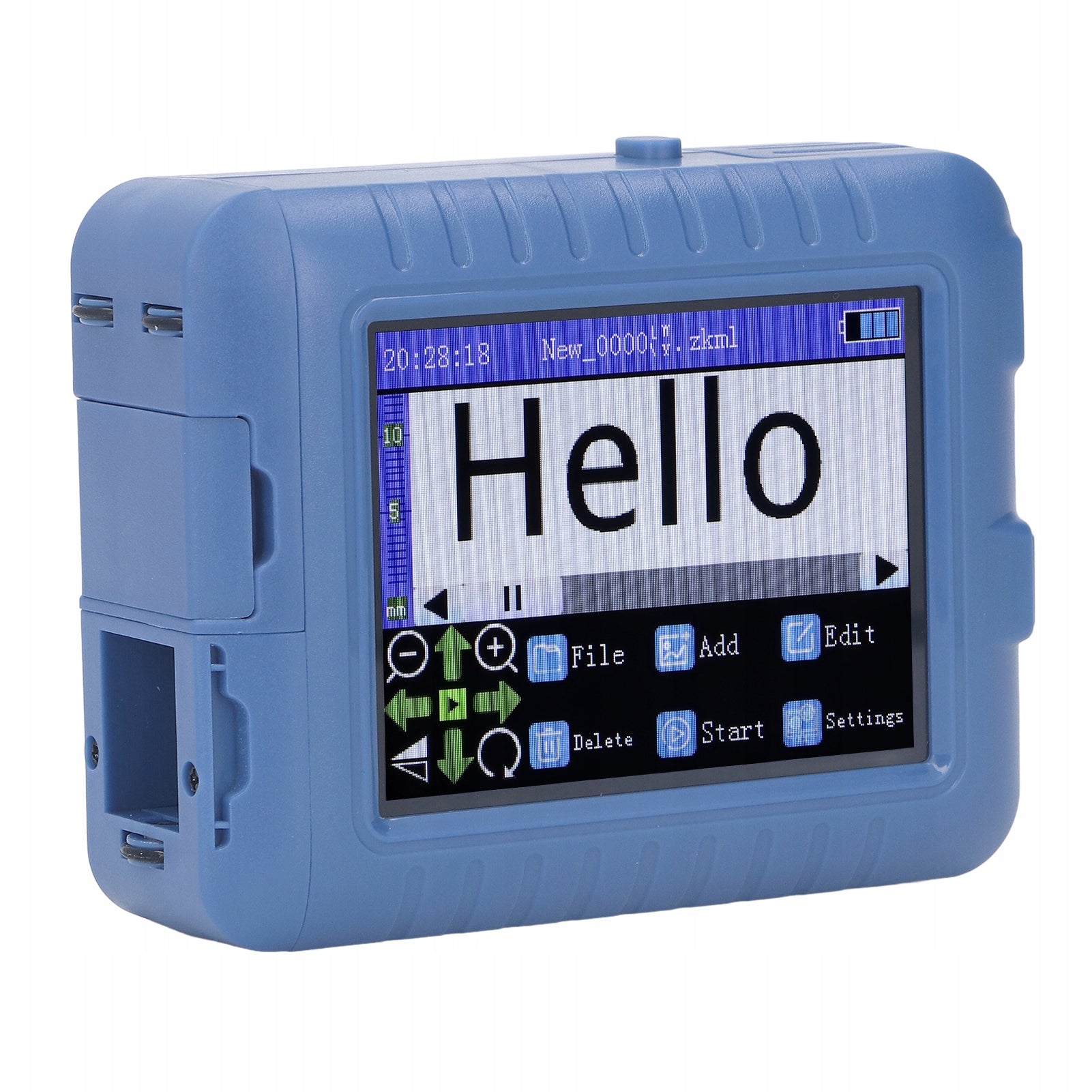 Mini Smart Inkjet Printer 12,7mm 3,5inch Blue 3B Printing technology other