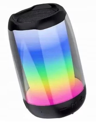 Mini Speaker with Colorful LED Light Wireless FM Radio