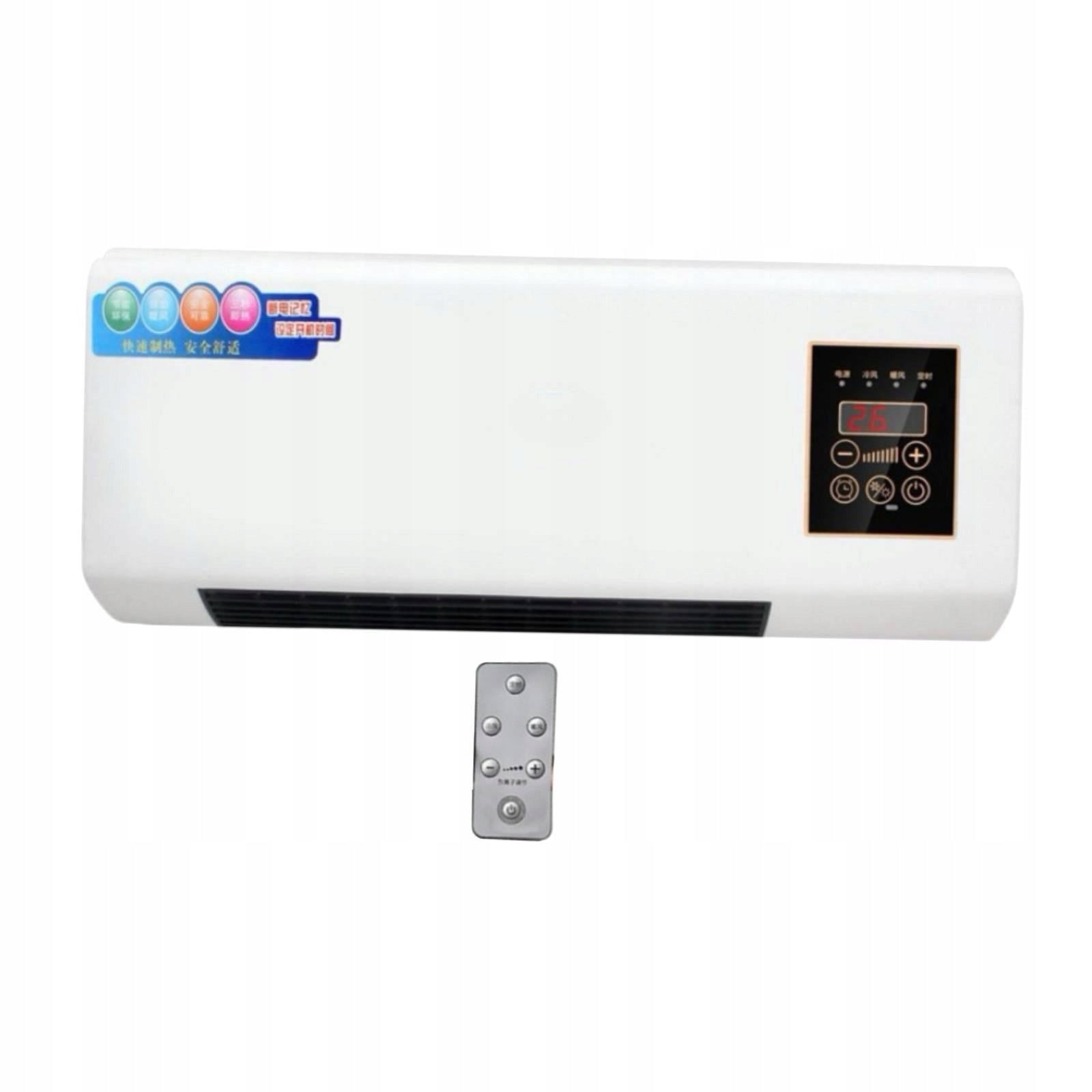 Mini Split Air Conditioner Heater with Heat Pump Wall Mounted Heating White Manufacturer of a medical device does not apply