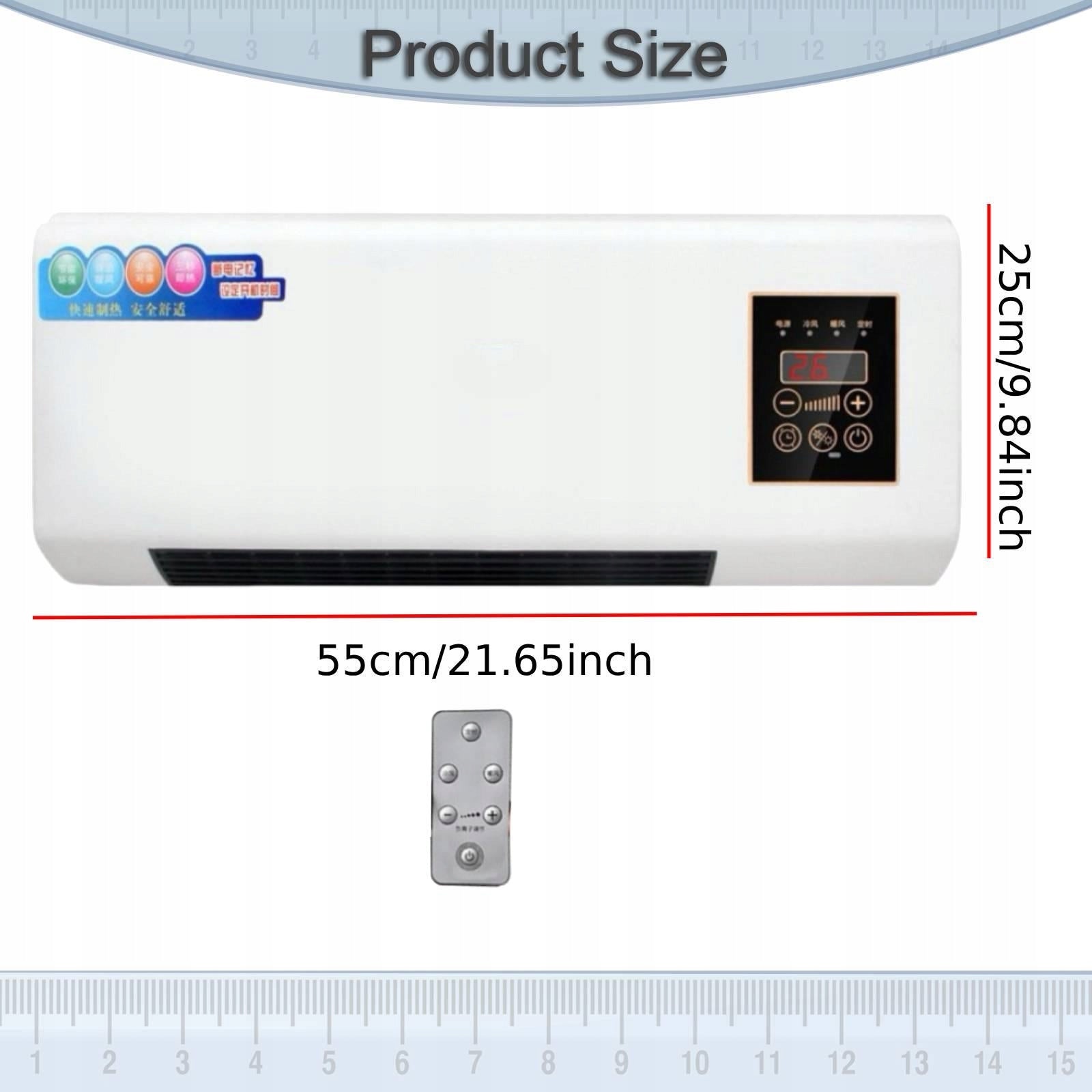 Mini Split Air Conditioner Heater with Heat Pump Wall Mounted Heating White Medical device type accessories for a medical device or a product without an intended medical purpose