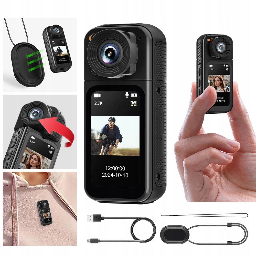 Mini Sports Camera, HD 1080P Holder Clip String Set Manufacturer code UEIJI88