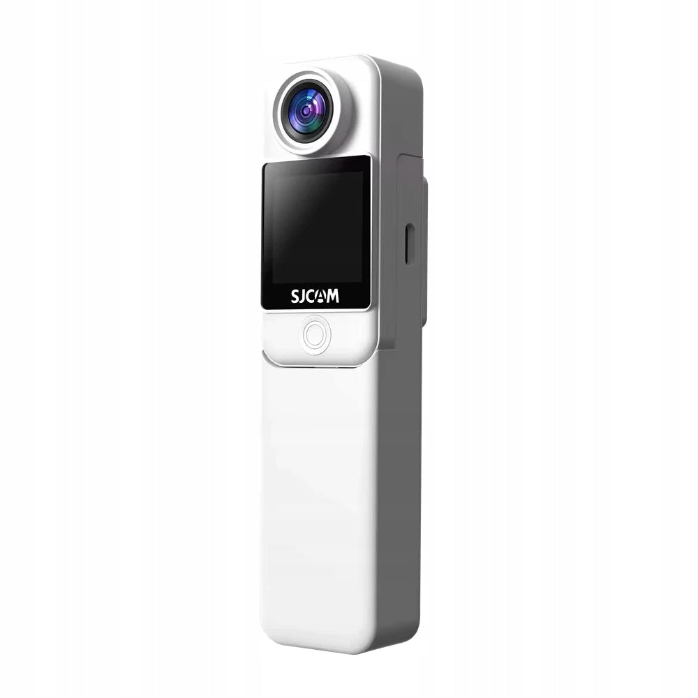 Mini Sports Camera SJCAM C400 Rotating Screen Remote Control WiFi White 4K 7h