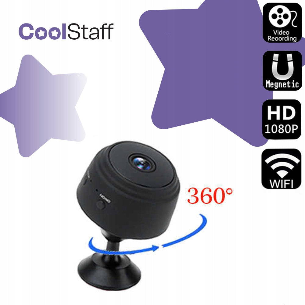 Mini Spy Camera A9 WIFI FULL HD Discreet Mounting Monitoring Nanny Packaging status original