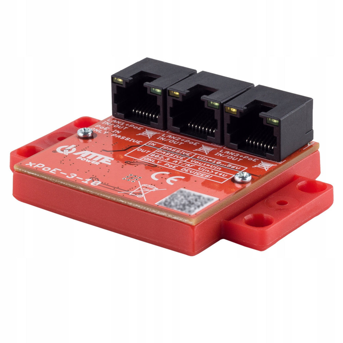 Mini-Switch PoE ATTE xPoE-3-10 3-port