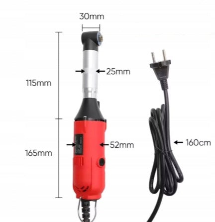 Mini Szlifierka Kątowa Sieciowa Precyzyjna 350W Do Ceramiki Metalu + Akceso Packaging status original