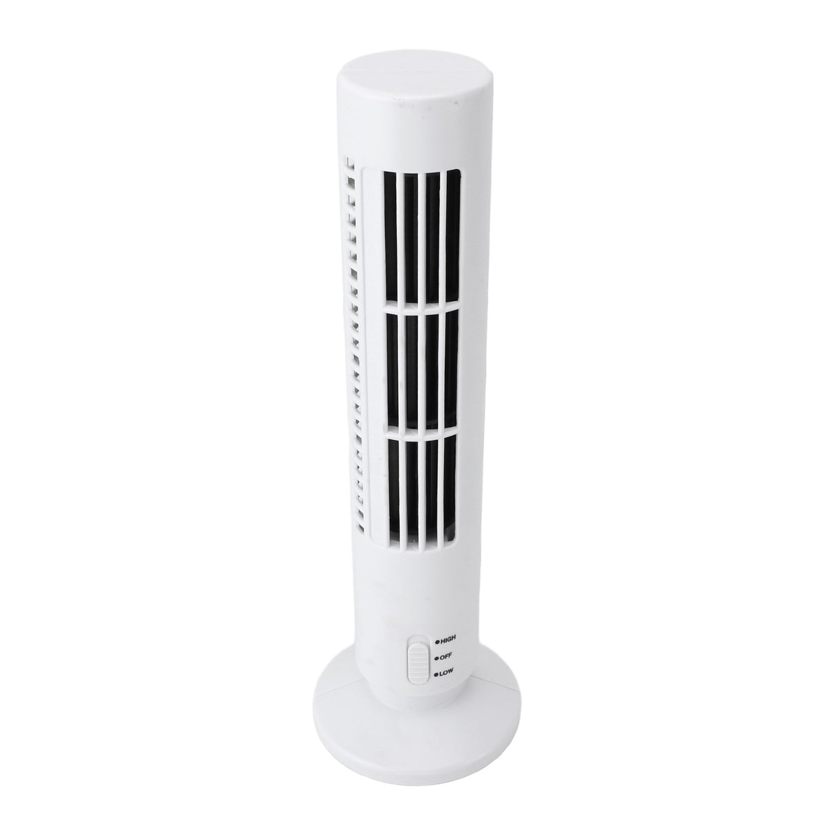Mini Tower Fan Bladeless Desk Fan Quiet 0F Dominant color multicolor