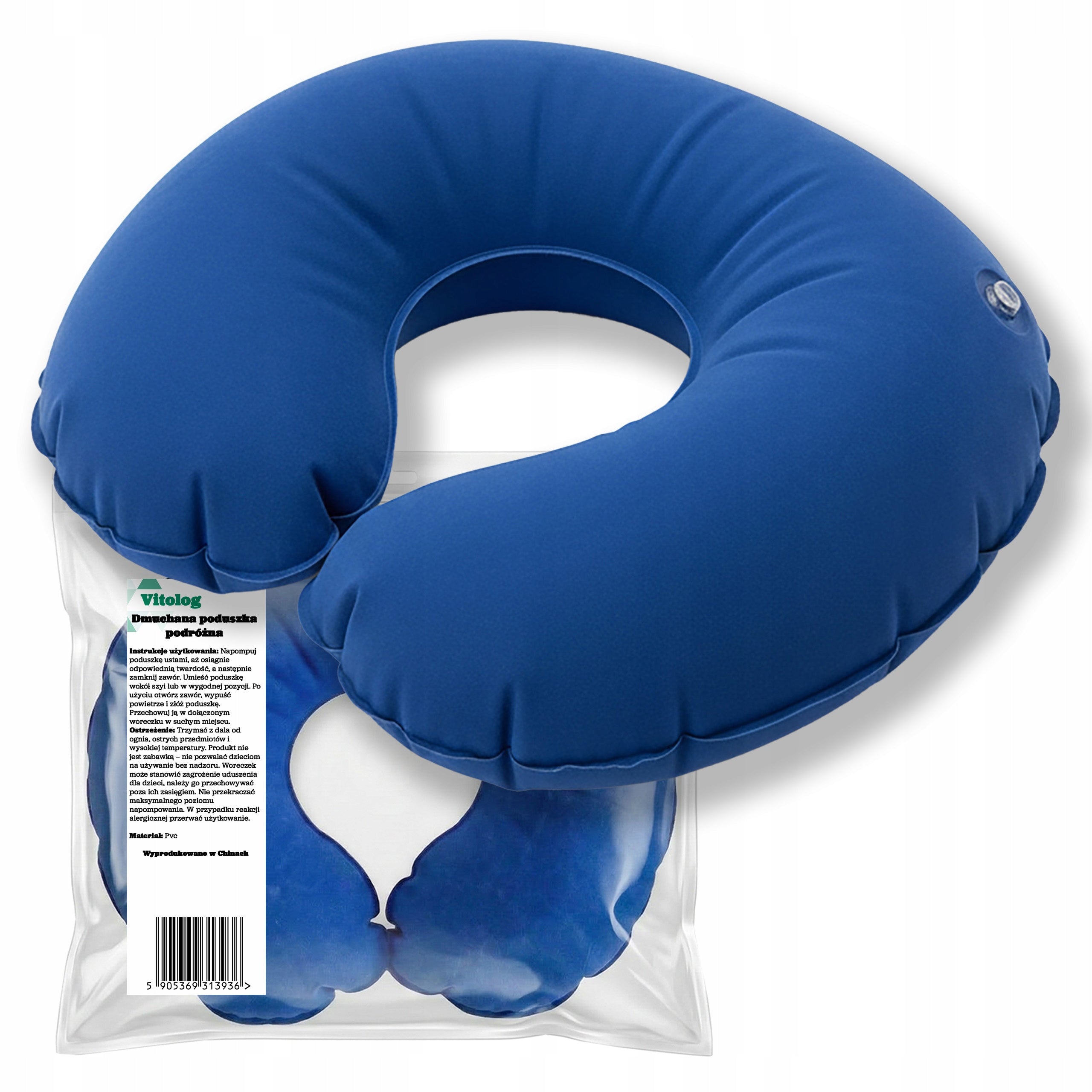 Mini Travel Pillow Tourist Inflatable Neck Croissant for Car Sleeping