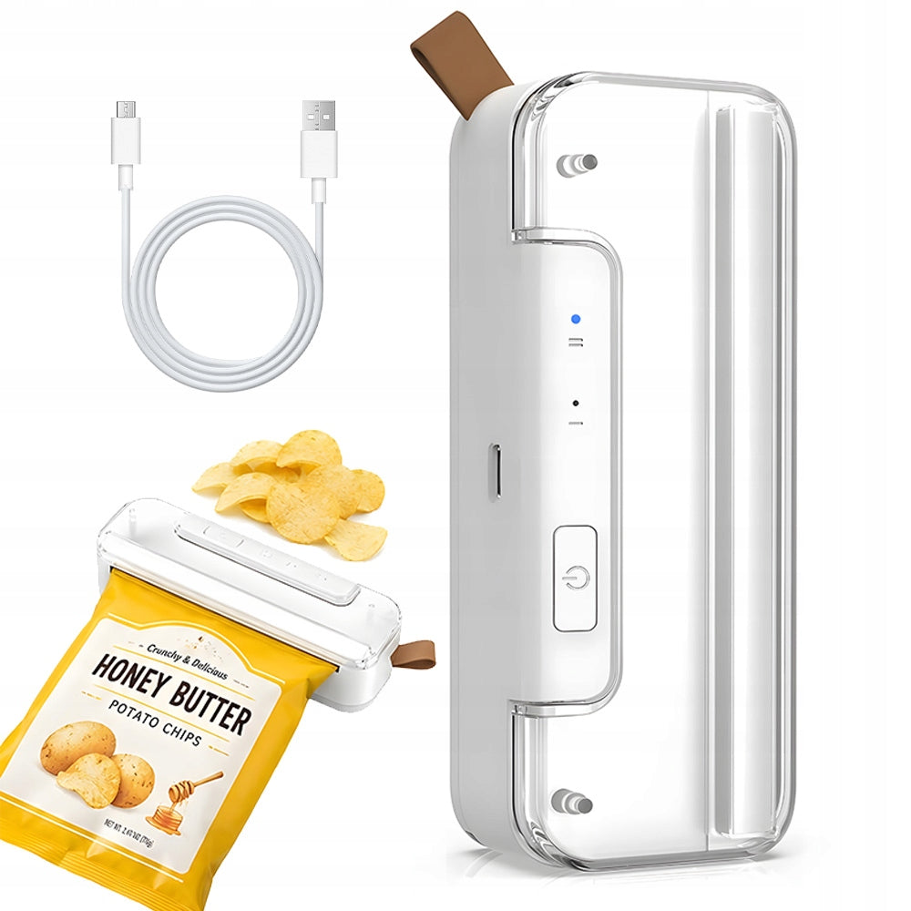 Mini USB Foil Welding Machine 2in1 Manual Food Packer Compact