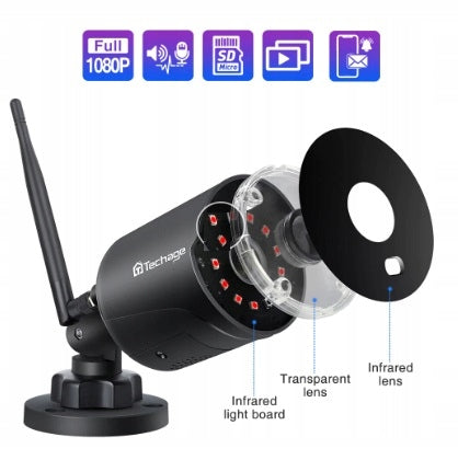 Mini WIFI wireless techage IP camera TA-XM-520SB-20W